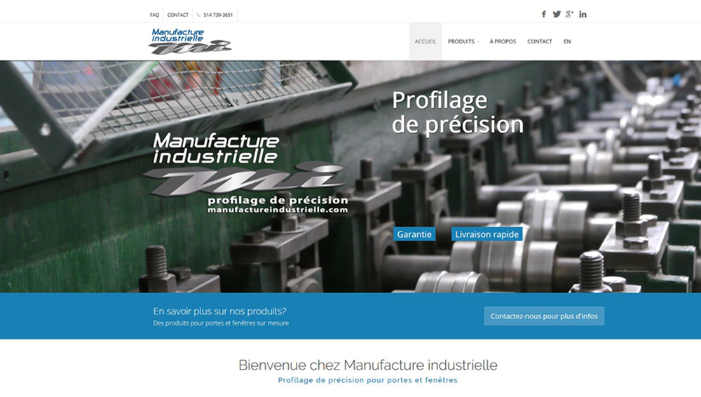 Manufacture industrielle